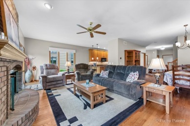 Gorgeous golf course location. The first floor has 9' ceilings! on Klein Creek Golf Club in Illinois - for sale on GolfHomes.com, golf home, golf lot