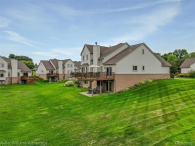 Beautifully maintained end-unit condo located on a cul-de-sac in on Beacon Hill Golf Club in Michigan - for sale on GolfHomes.com, golf home, golf lot