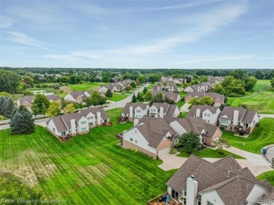 Beautifully maintained end-unit condo located on a cul-de-sac in on Beacon Hill Golf Club in Michigan - for sale on GolfHomes.com, golf home, golf lot