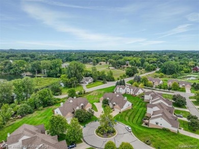 Beautifully maintained end-unit condo located on a cul-de-sac in on Beacon Hill Golf Club in Michigan - for sale on GolfHomes.com, golf home, golf lot