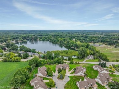 Beautifully maintained end-unit condo located on a cul-de-sac in on Beacon Hill Golf Club in Michigan - for sale on GolfHomes.com, golf home, golf lot