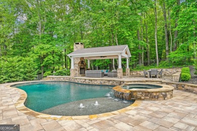 This stunning executive home sits on 2 acres in the Creekview on Woodmont Golf and Country Club in Georgia - for sale on GolfHomes.com, golf home, golf lot