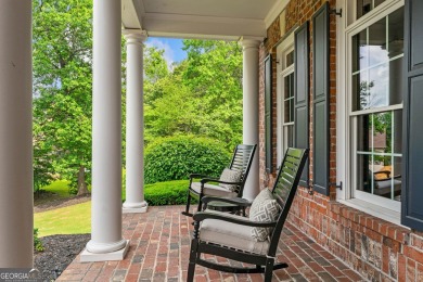 This stunning executive home sits on 2 acres in the Creekview on Woodmont Golf and Country Club in Georgia - for sale on GolfHomes.com, golf home, golf lot