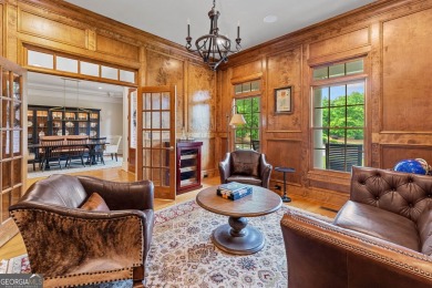 This stunning executive home sits on 2 acres in the Creekview on Woodmont Golf and Country Club in Georgia - for sale on GolfHomes.com, golf home, golf lot