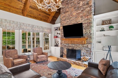 This stunning executive home sits on 2 acres in the Creekview on Woodmont Golf and Country Club in Georgia - for sale on GolfHomes.com, golf home, golf lot