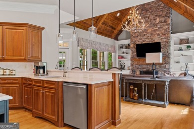 This stunning executive home sits on 2 acres in the Creekview on Woodmont Golf and Country Club in Georgia - for sale on GolfHomes.com, golf home, golf lot