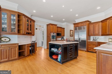 This stunning executive home sits on 2 acres in the Creekview on Woodmont Golf and Country Club in Georgia - for sale on GolfHomes.com, golf home, golf lot