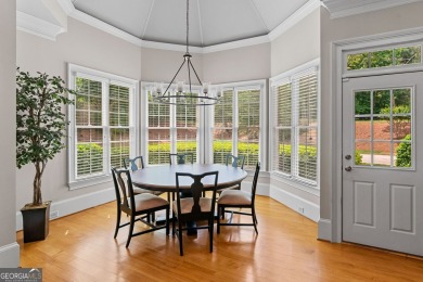 This stunning executive home sits on 2 acres in the Creekview on Woodmont Golf and Country Club in Georgia - for sale on GolfHomes.com, golf home, golf lot