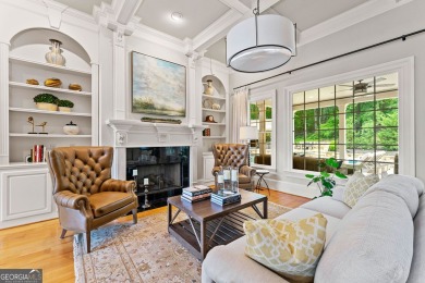 This stunning executive home sits on 2 acres in the Creekview on Woodmont Golf and Country Club in Georgia - for sale on GolfHomes.com, golf home, golf lot