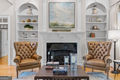 This stunning executive home sits on 2 acres in the Creekview on Woodmont Golf and Country Club in Georgia - for sale on GolfHomes.com, golf home, golf lot