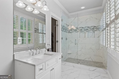 This stunning executive home sits on 2 acres in the Creekview on Woodmont Golf and Country Club in Georgia - for sale on GolfHomes.com, golf home, golf lot