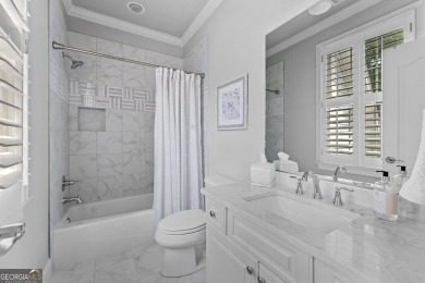 This stunning executive home sits on 2 acres in the Creekview on Woodmont Golf and Country Club in Georgia - for sale on GolfHomes.com, golf home, golf lot