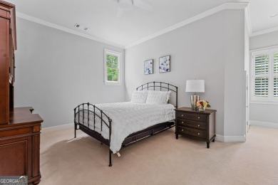 This stunning executive home sits on 2 acres in the Creekview on Woodmont Golf and Country Club in Georgia - for sale on GolfHomes.com, golf home, golf lot