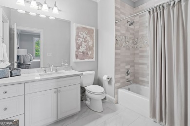 This stunning executive home sits on 2 acres in the Creekview on Woodmont Golf and Country Club in Georgia - for sale on GolfHomes.com, golf home, golf lot