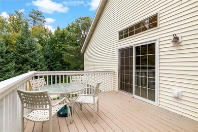 Enjoy easy one-level living on over 1.5 beautifully treed acres on Deacons Lodge Golf Course in Minnesota - for sale on GolfHomes.com, golf home, golf lot