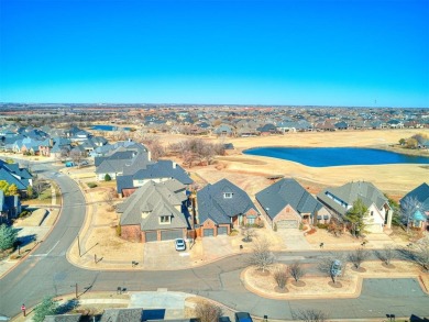 An exquisite villa in the highly sought-after Rose Creek on Rose Creek Golf Club in Oklahoma - for sale on GolfHomes.com, golf home, golf lot