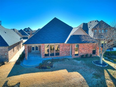 An exquisite villa in the highly sought-after Rose Creek on Rose Creek Golf Club in Oklahoma - for sale on GolfHomes.com, golf home, golf lot