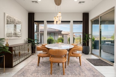 ENJOY SPECTACULAR FOUR PEAKS VIEWS IN THIS CONTEMPORARY LATIGO on Vista Verde Golf Course in Arizona - for sale on GolfHomes.com, golf home, golf lot