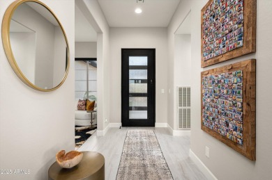 ENJOY SPECTACULAR FOUR PEAKS VIEWS IN THIS CONTEMPORARY LATIGO on Vista Verde Golf Course in Arizona - for sale on GolfHomes.com, golf home, golf lot