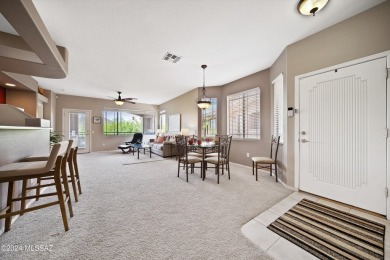 Don't miss this immaculate three bedroom end unit Golf Casita on The Golf Club at Vistoso in Arizona - for sale on GolfHomes.com, golf home, golf lot