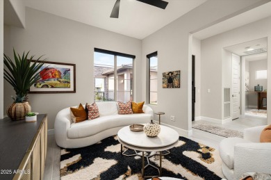 ENJOY SPECTACULAR FOUR PEAKS VIEWS IN THIS CONTEMPORARY LATIGO on Vista Verde Golf Course in Arizona - for sale on GolfHomes.com, golf home, golf lot