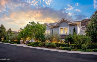 A Hampton-Style Masterpiece with Private Dock on Lake Sherwood on Sherwood Country Club in California - for sale on GolfHomes.com, golf home, golf lot