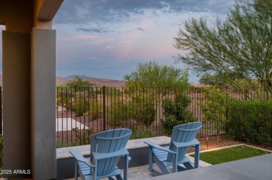 ENJOY SPECTACULAR FOUR PEAKS VIEWS IN THIS CONTEMPORARY LATIGO on Vista Verde Golf Course in Arizona - for sale on GolfHomes.com, golf home, golf lot