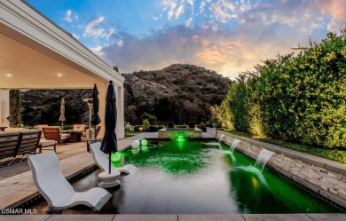 A Hampton-Style Masterpiece with Private Dock on Lake Sherwood on Sherwood Country Club in California - for sale on GolfHomes.com, golf home, golf lot