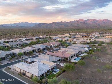 ENJOY SPECTACULAR FOUR PEAKS VIEWS IN THIS CONTEMPORARY LATIGO on Vista Verde Golf Course in Arizona - for sale on GolfHomes.com, golf home, golf lot