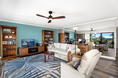 Enjoy ocean and golf course views in this updated 2/2 condo on Kona Country Club Golf Course in Hawaii - for sale on GolfHomes.com, golf home, golf lot