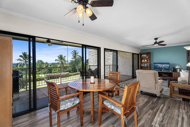 Enjoy ocean and golf course views in this updated 2/2 condo on Kona Country Club Golf Course in Hawaii - for sale on GolfHomes.com, golf home, golf lot