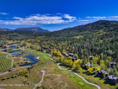 Exceptional cabin site on the edge of Targhee National Forest in on Teton Springs Resort and Club in Idaho - for sale on GolfHomes.com, golf home, golf lot