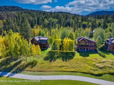 Exceptional cabin site on the edge of Targhee National Forest in on Teton Springs Resort and Club in Idaho - for sale on GolfHomes.com, golf home, golf lot