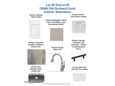 Welcome to the Colston plan at 15940 Old Orchard Court, located on Deercroft Golf and Country Club in North Carolina - for sale on GolfHomes.com, golf home, golf lot