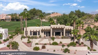 This extraordinary desert estate is located in a cul-de-sac on a on The Oasis Golf Club in Nevada - for sale on GolfHomes.com, golf home, golf lot