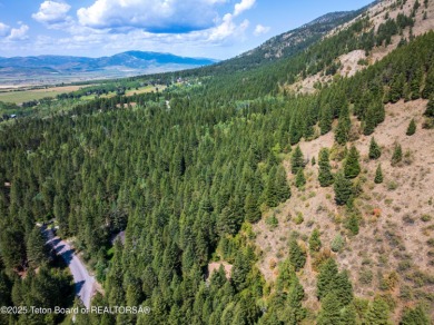 Surrounded by towering evergreens and endless mountain views on Star Valley RV Golf Course in Wyoming - for sale on GolfHomes.com, golf home, golf lot