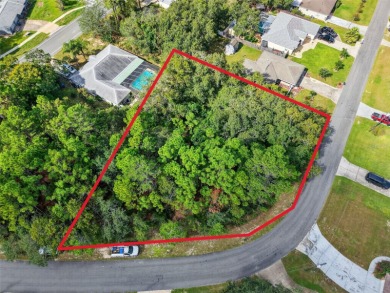 BUILD YOUR DREAM HOME on this spacious 0.40-acre CORNER lot on Oak Hills Country Club in Florida - for sale on GolfHomes.com, golf home, golf lot