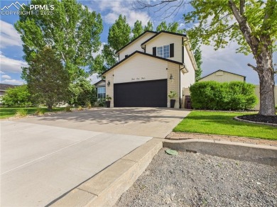 Experience luxury and comfort in this beautiful 2-story home on Desert Hawk At Pueblo West in Colorado - for sale on GolfHomes.com, golf home, golf lot