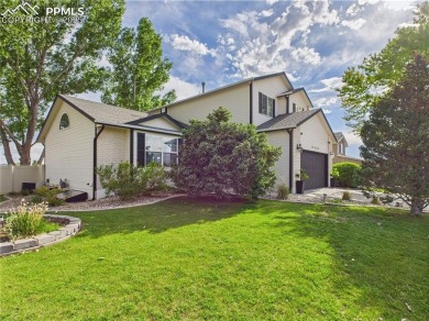 Experience luxury and comfort in this beautiful 2-story home on Desert Hawk At Pueblo West in Colorado - for sale on GolfHomes.com, golf home, golf lot