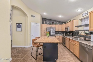 So many things to LOVE about this home!  Located on a corner lot on The Golf Club At Johnson Ranch in Arizona - for sale on GolfHomes.com, golf home, golf lot