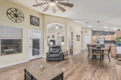 So many things to LOVE about this home!  Located on a corner lot on The Golf Club At Johnson Ranch in Arizona - for sale on GolfHomes.com, golf home, golf lot