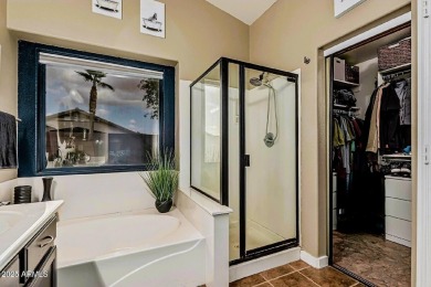 So many things to LOVE about this home!  Located on a corner lot on The Golf Club At Johnson Ranch in Arizona - for sale on GolfHomes.com, golf home, golf lot