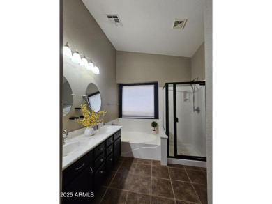 So many things to LOVE about this home!  Located on a corner lot on The Golf Club At Johnson Ranch in Arizona - for sale on GolfHomes.com, golf home, golf lot