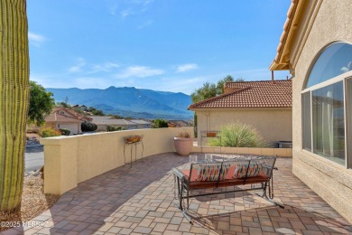 Beautifully appointed Madera with gorgeous views, private on Saddlebrooke Golf Course in Arizona - for sale on GolfHomes.com, golf home, golf lot