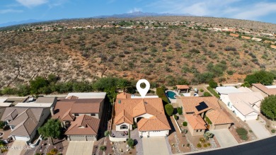 Beautifully appointed Madera with gorgeous views, private on Saddlebrooke Golf Course in Arizona - for sale on GolfHomes.com, golf home, golf lot