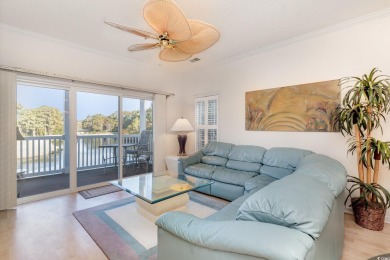 This stunning 3-bedroom, 2-bath condo is the epitome of coastal on Harbour View Par 3 and Driving Range in South Carolina - for sale on GolfHomes.com, golf home, golf lot