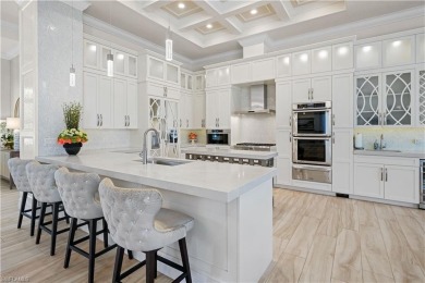 Sun-Soaked Sophistication on the Shores of Miromar Lakes! Tucked on Miromar Lakes Golf Club in Florida - for sale on GolfHomes.com, golf home, golf lot