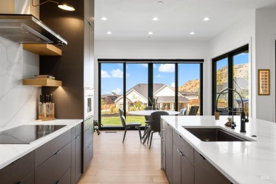 This Boulder Point home is designed for modern living with on Warm Springs Golf Club in Idaho - for sale on GolfHomes.com, golf home, golf lot