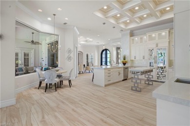 Sun-Soaked Sophistication on the Shores of Miromar Lakes! Tucked on Miromar Lakes Golf Club in Florida - for sale on GolfHomes.com, golf home, golf lot