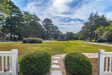This Salt Box-inspired beauty, echoes the cozy charm of early on Tides Inn Par 3 Course in Virginia - for sale on GolfHomes.com, golf home, golf lot